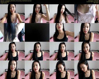 asiantabbyx — 5 minute Chaturbate female cam show recording, 720p, Jul 5, 2019