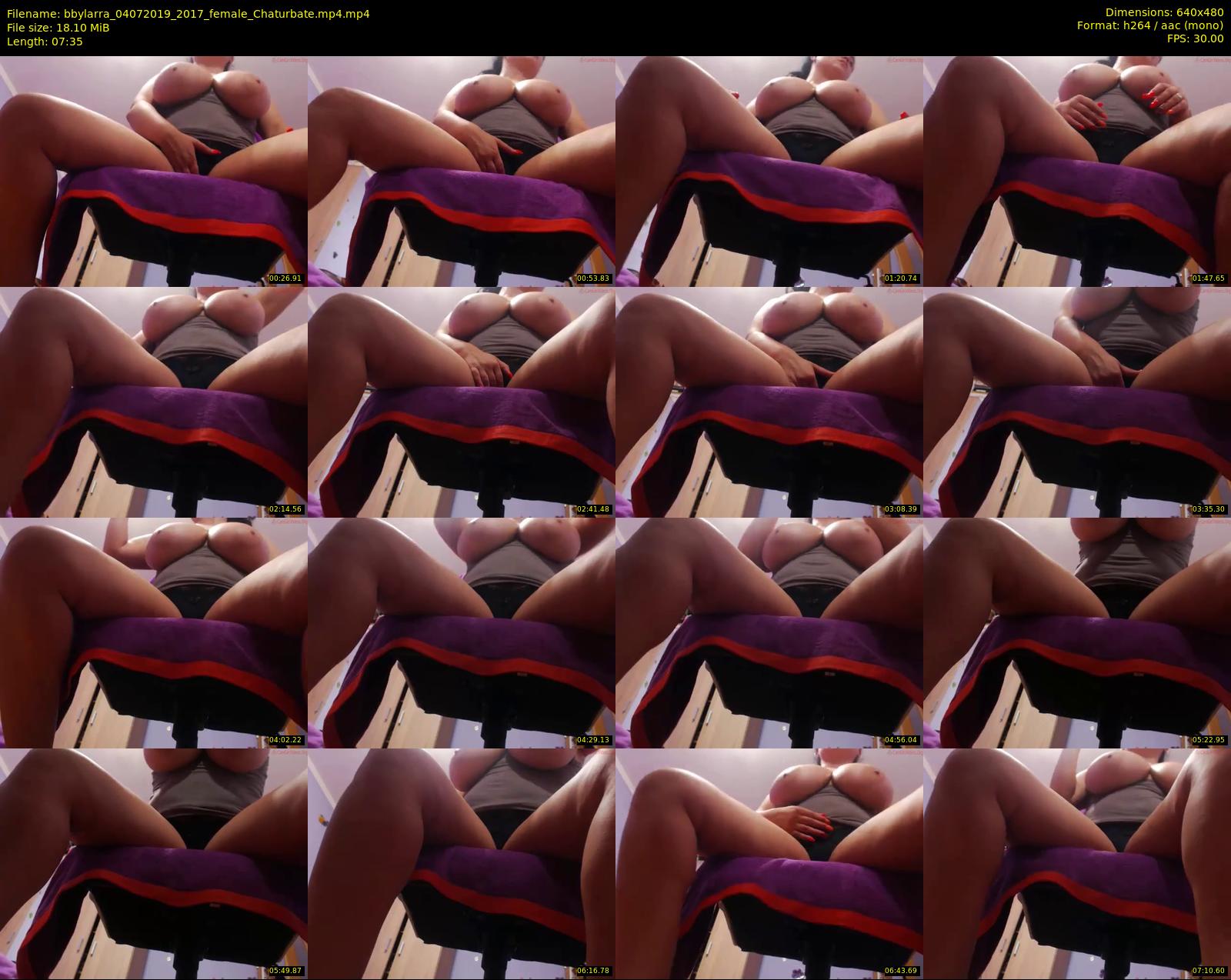 bbylarra — 8 minute Chaturbate couple cam show recording, 480p, Jul 4, 2019
