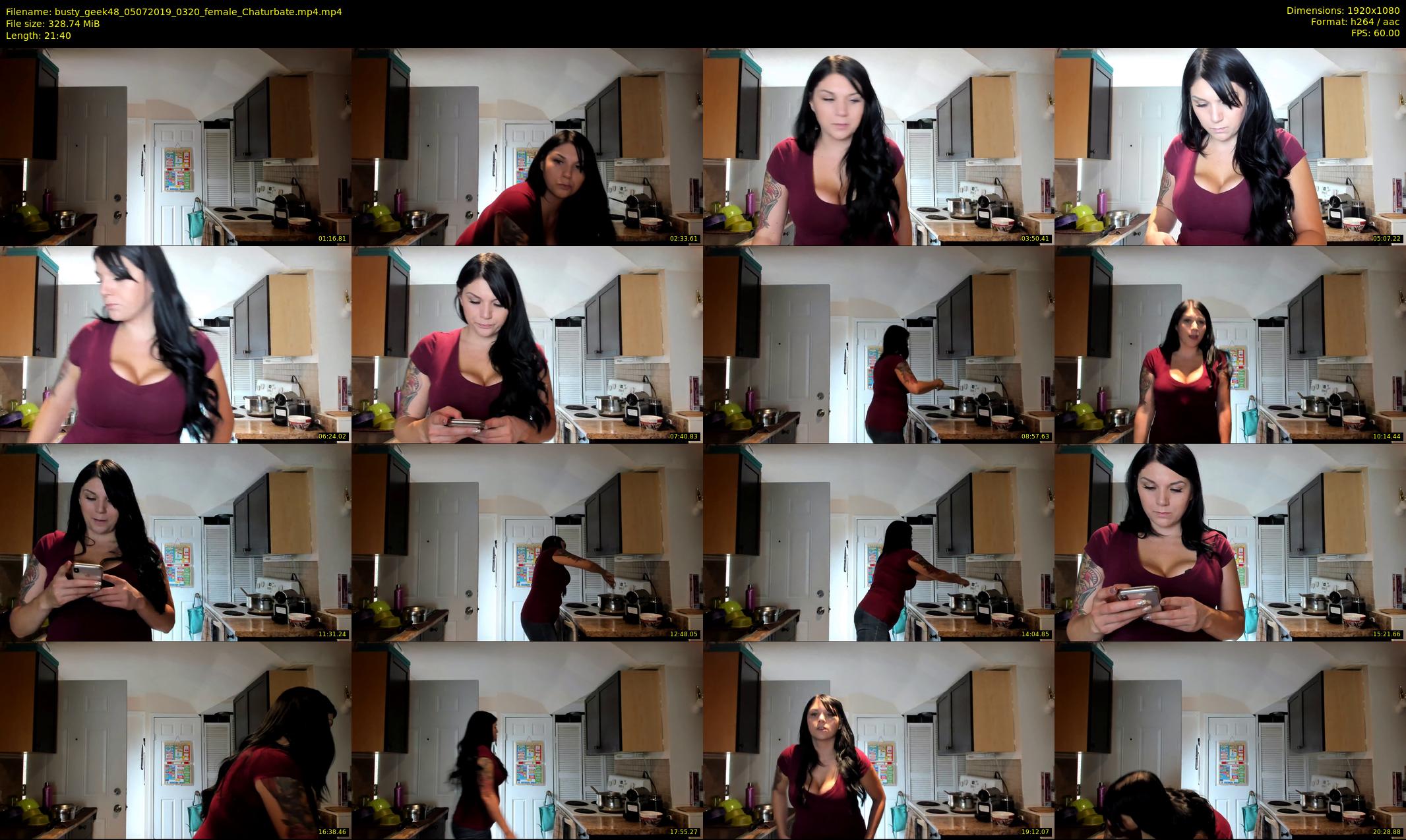 busty_geek48 — 22 minute Chaturbate female cam show recording, 1080p, Jul 5, 2019