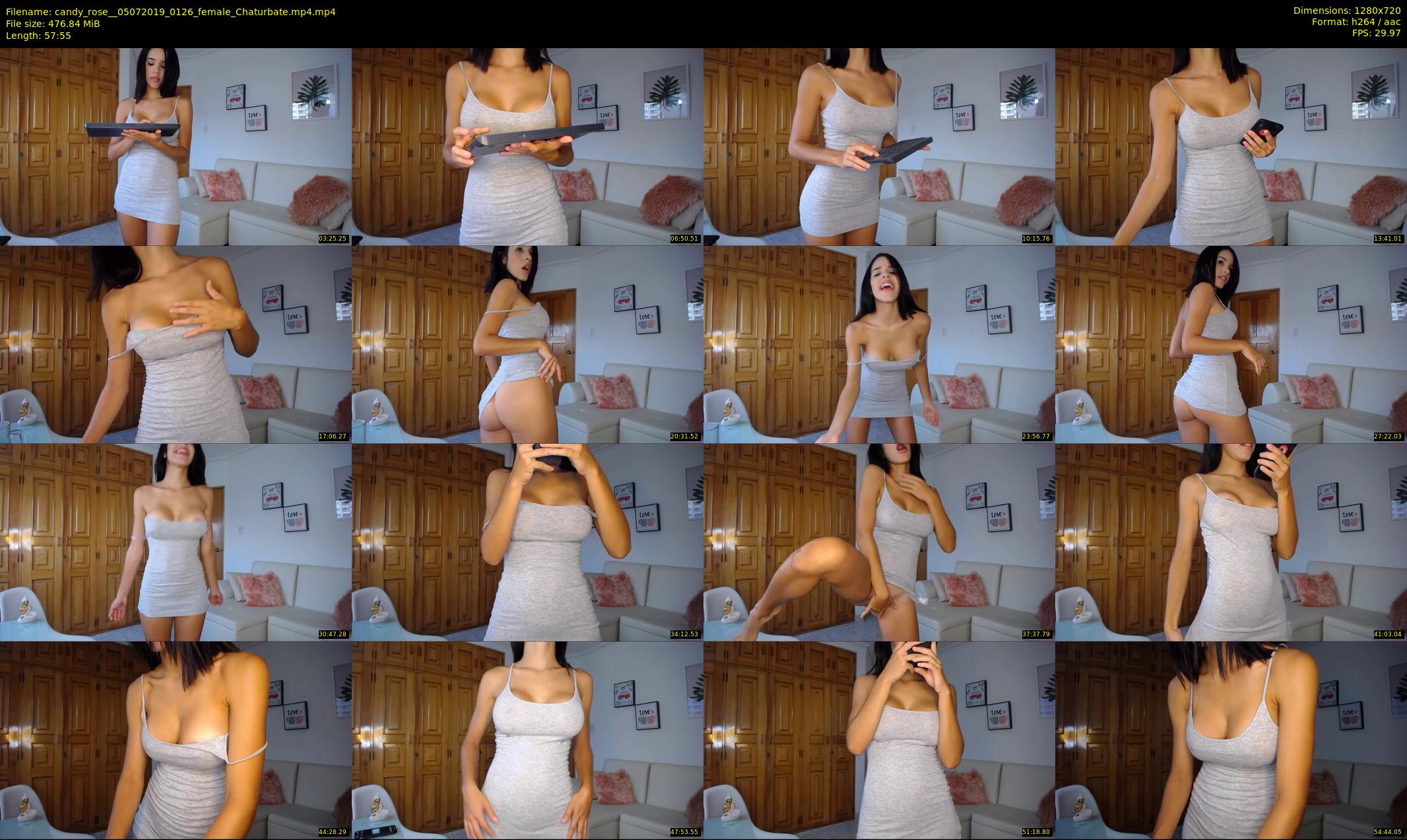 candy_rose_ — 58 minute Chaturbate female cam show recording, 720p, Jul 5, 2019
