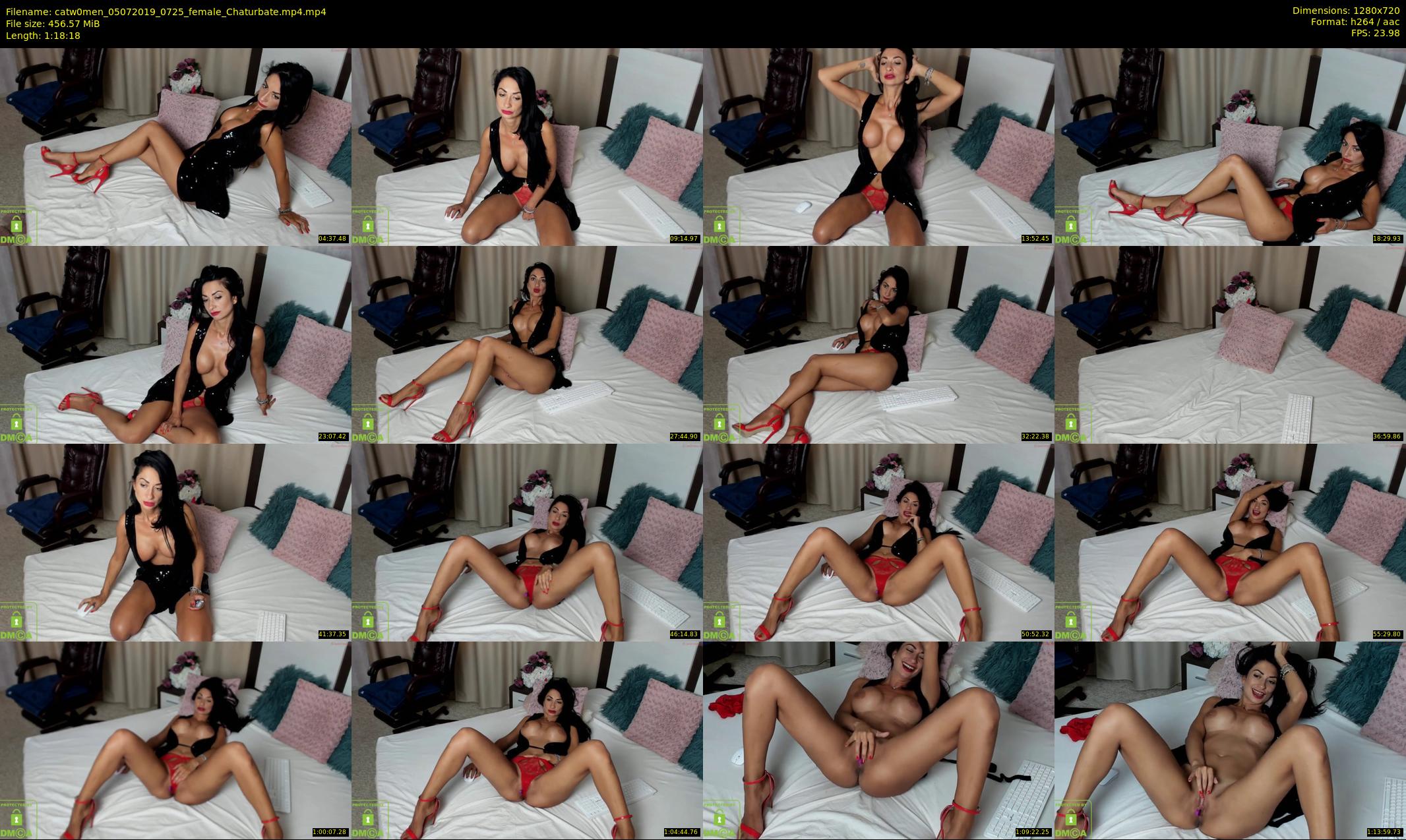 catw0men — 79 minute Chaturbate female cam show recording, 720p, Jul 5, 2019