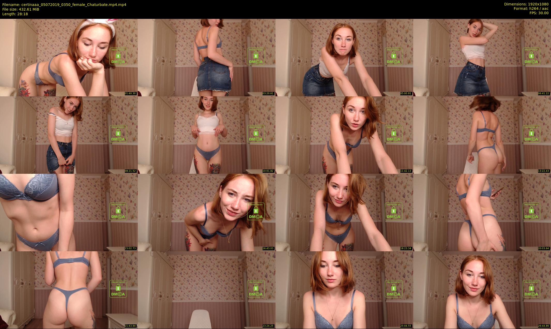 certinaaa — 29 minute Chaturbate female cam show recording, 1080p, Jul 5, 2019