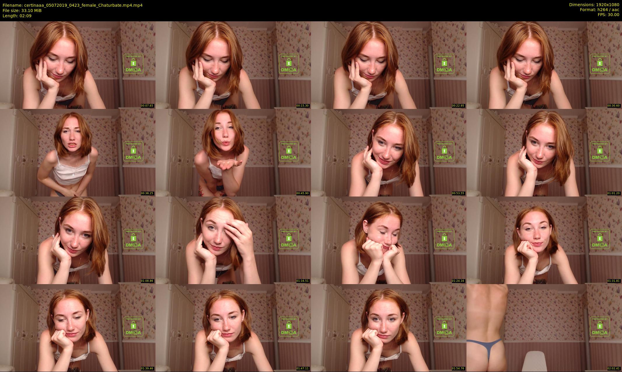 certinaaa — 3 minute Chaturbate female cam show recording, 1080p, Jul 5, 2019