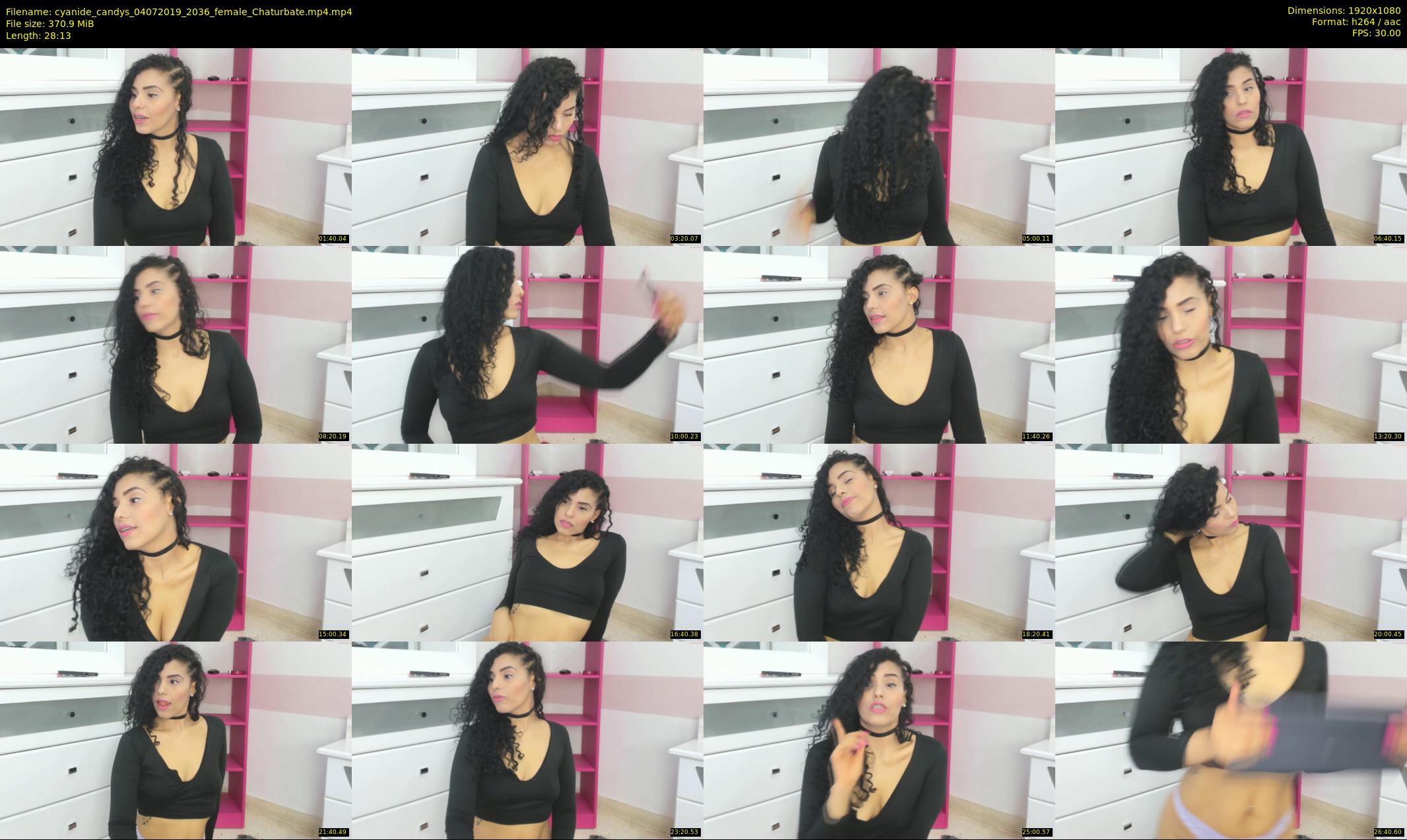 cyanide_candys — 29 minute Chaturbate female cam show recording, 1080p, Jul 4, 2019