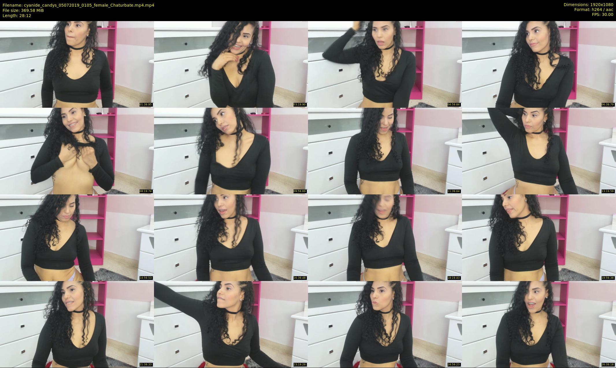 cyanide_candys — 29 minute Chaturbate female cam show recording, 1080p, Jul 5, 2019