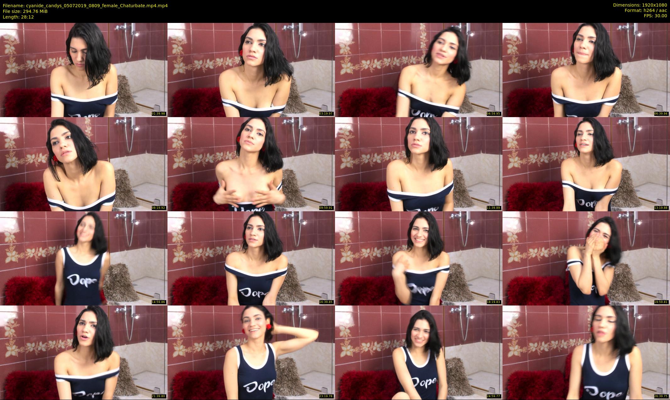 cyanide_candys — 29 minute Chaturbate female cam show recording, 1080p, Jul 5, 2019