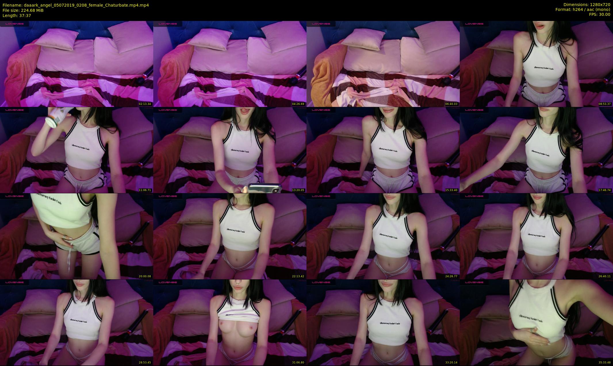daaark_angel — 38 minute Chaturbate female cam show recording, 720p, Jul 5, 2019