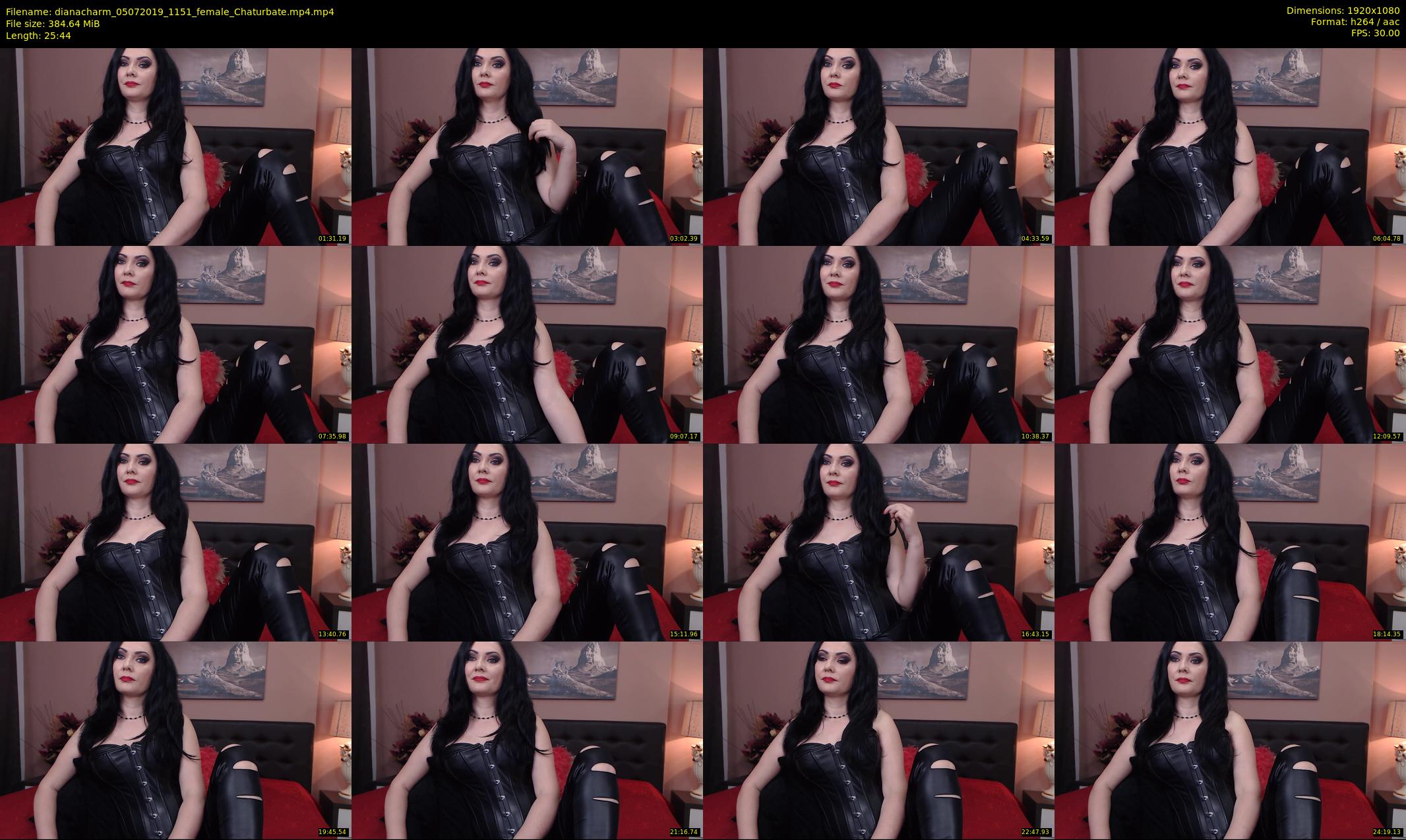 dianacharm — 26 minute Chaturbate female cam show recording, 1080p, Jul 5, 2019
