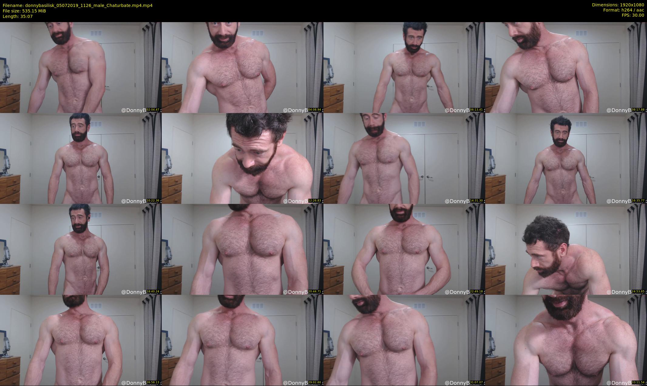 donnybasilisk — 36 minute Chaturbate male cam show recording, 1080p, Jul 5, 2019