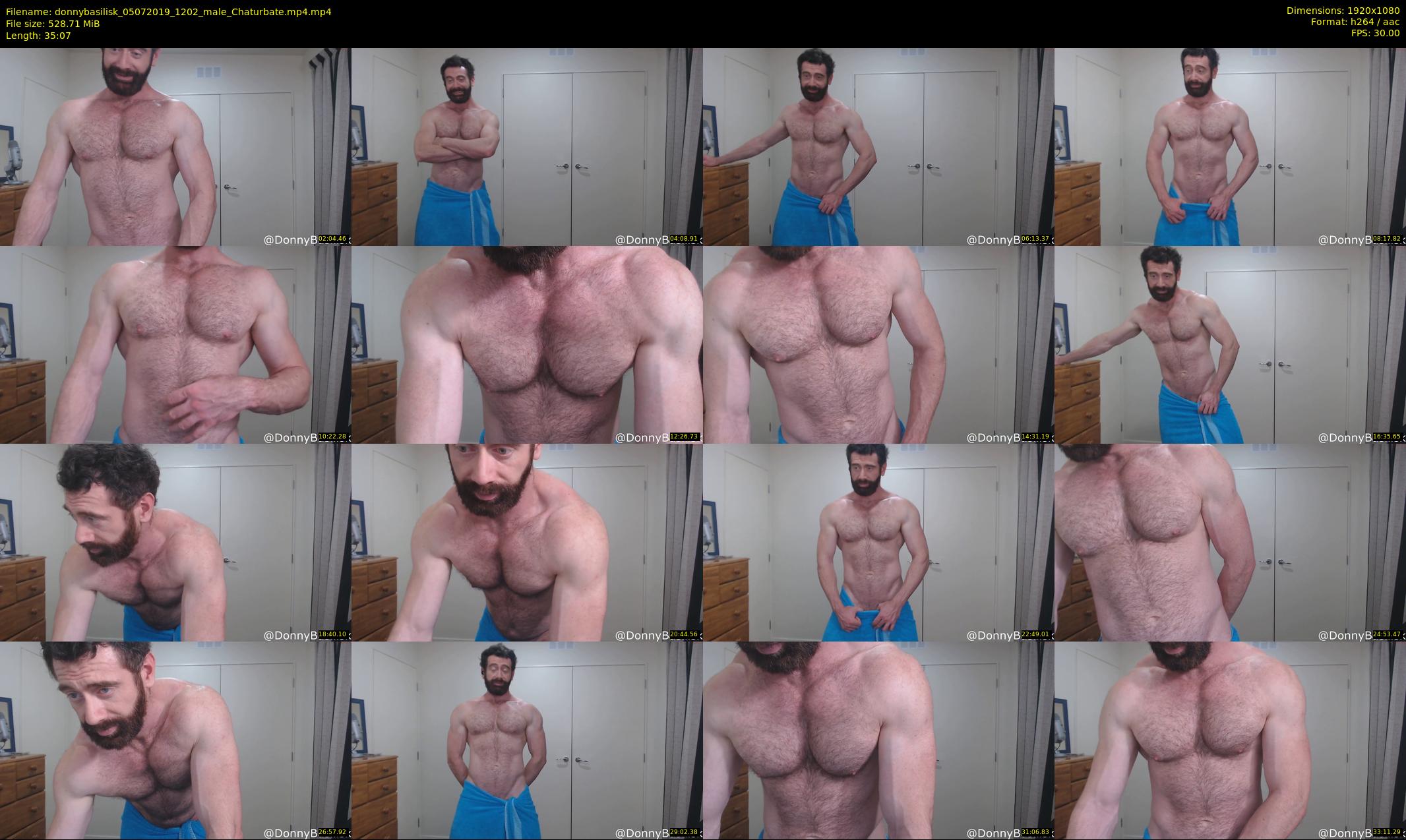 donnybasilisk — 36 minute Chaturbate male cam show recording, 1080p, Jul 5, 2019