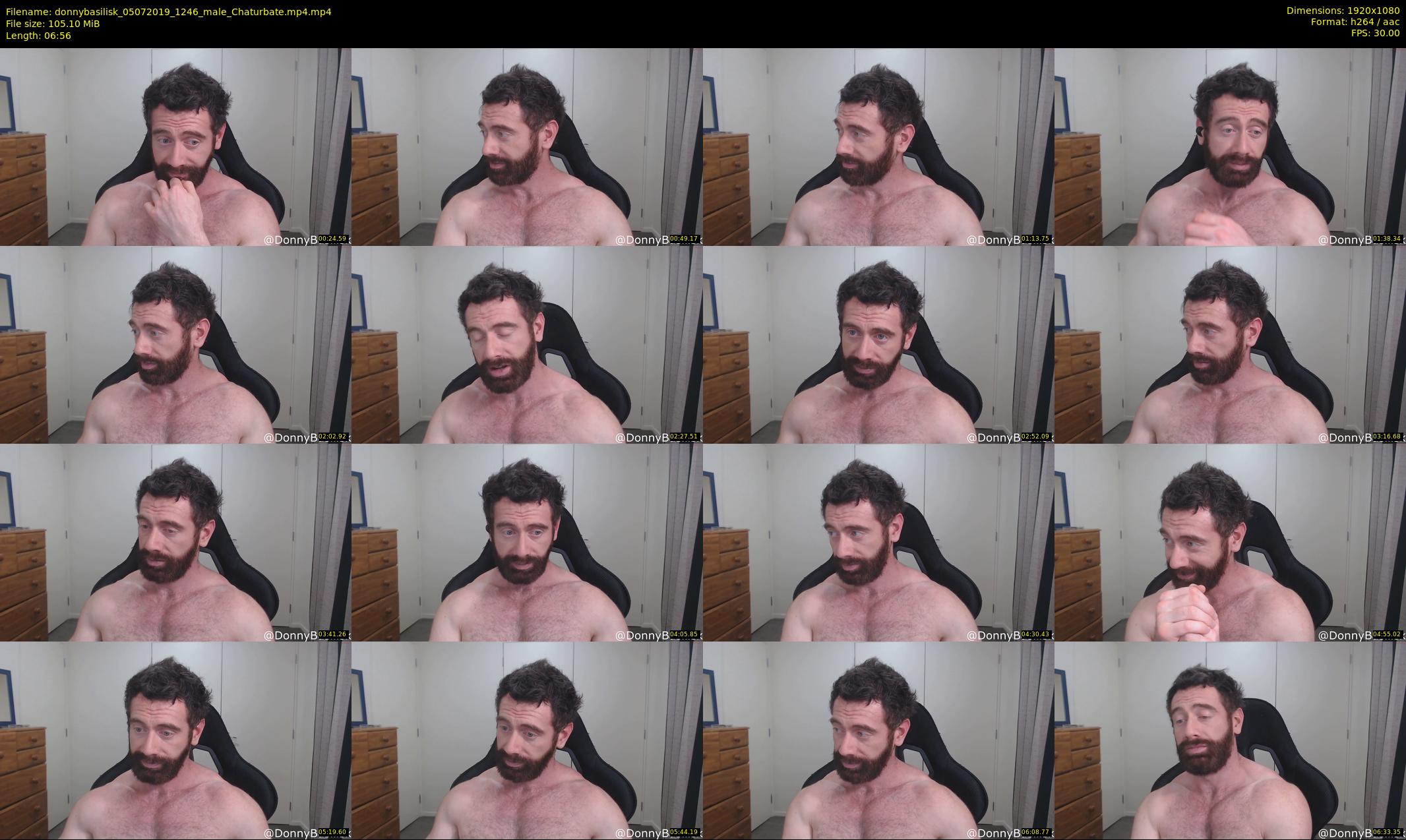donnybasilisk — 7 minute Chaturbate male cam show recording, 1080p, Jul 5, 2019