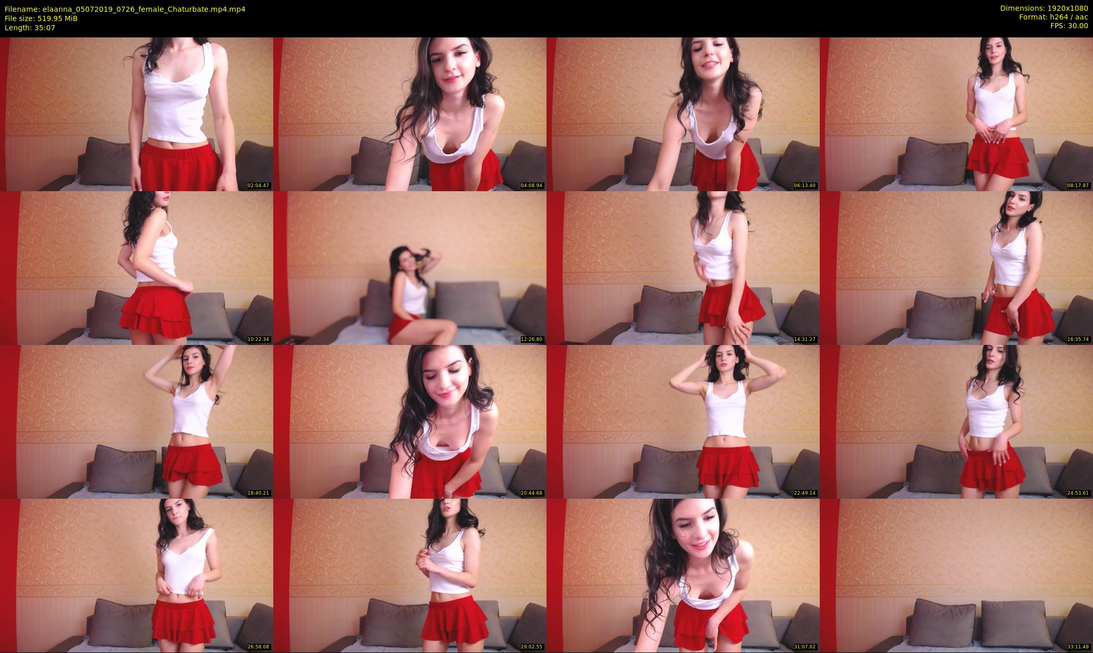 elaanna — 36 minute Chaturbate female cam show recording, 1080p, Jul 5, 2019