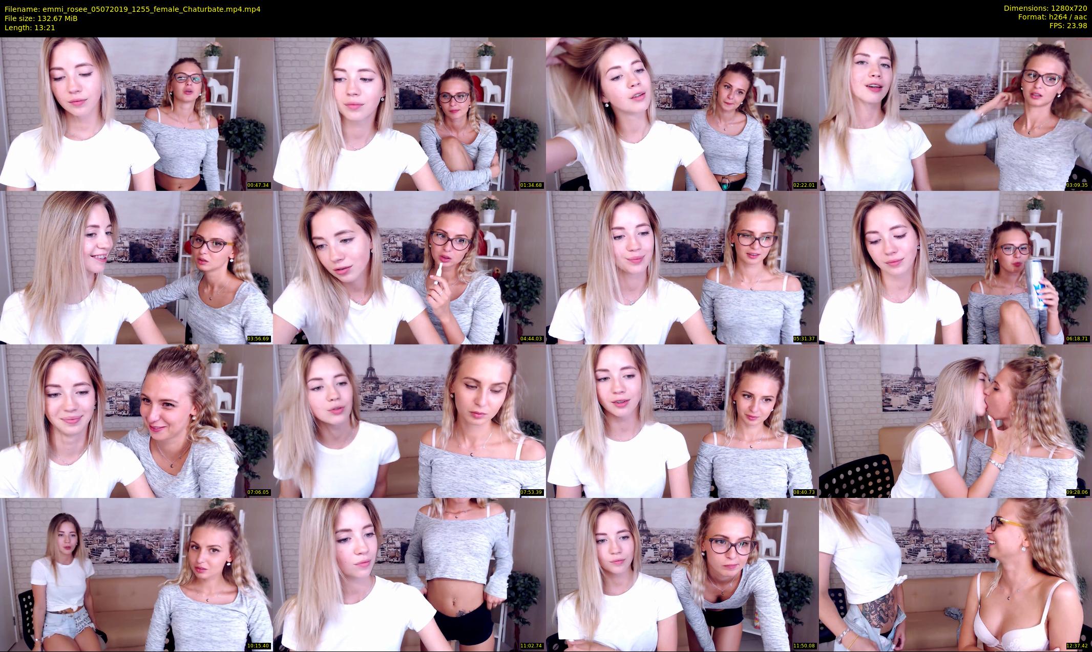 emmi_rosee — 14 minute Chaturbate female cam show recording, 720p, Jul 5, 2019
