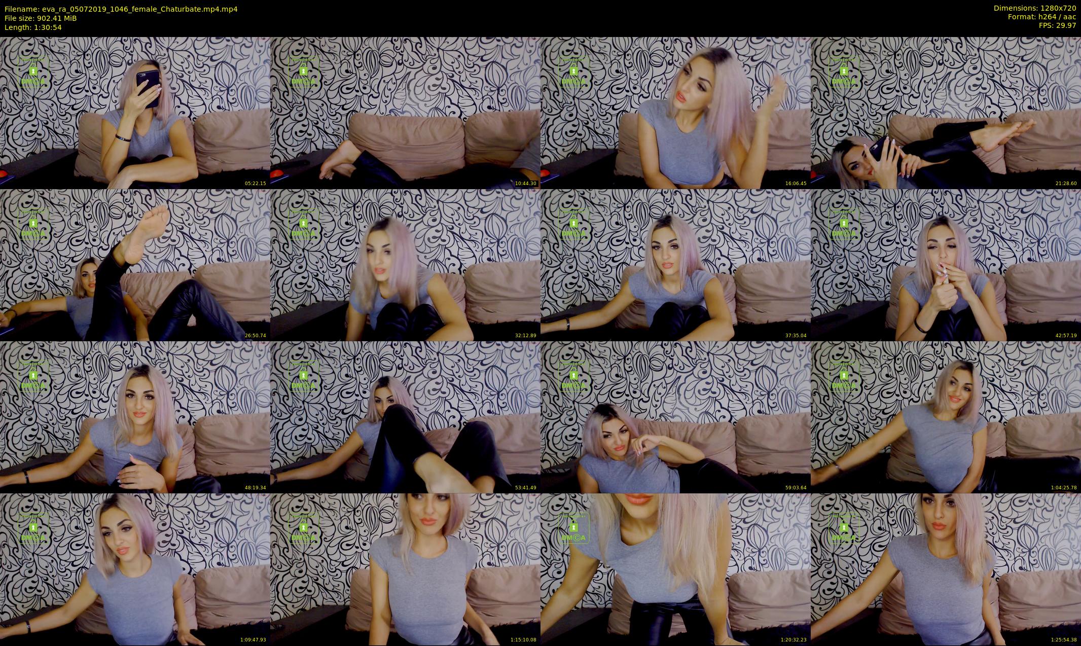eva_ra — 91 minute Chaturbate female cam show recording, 720p, Jul 5, 2019
