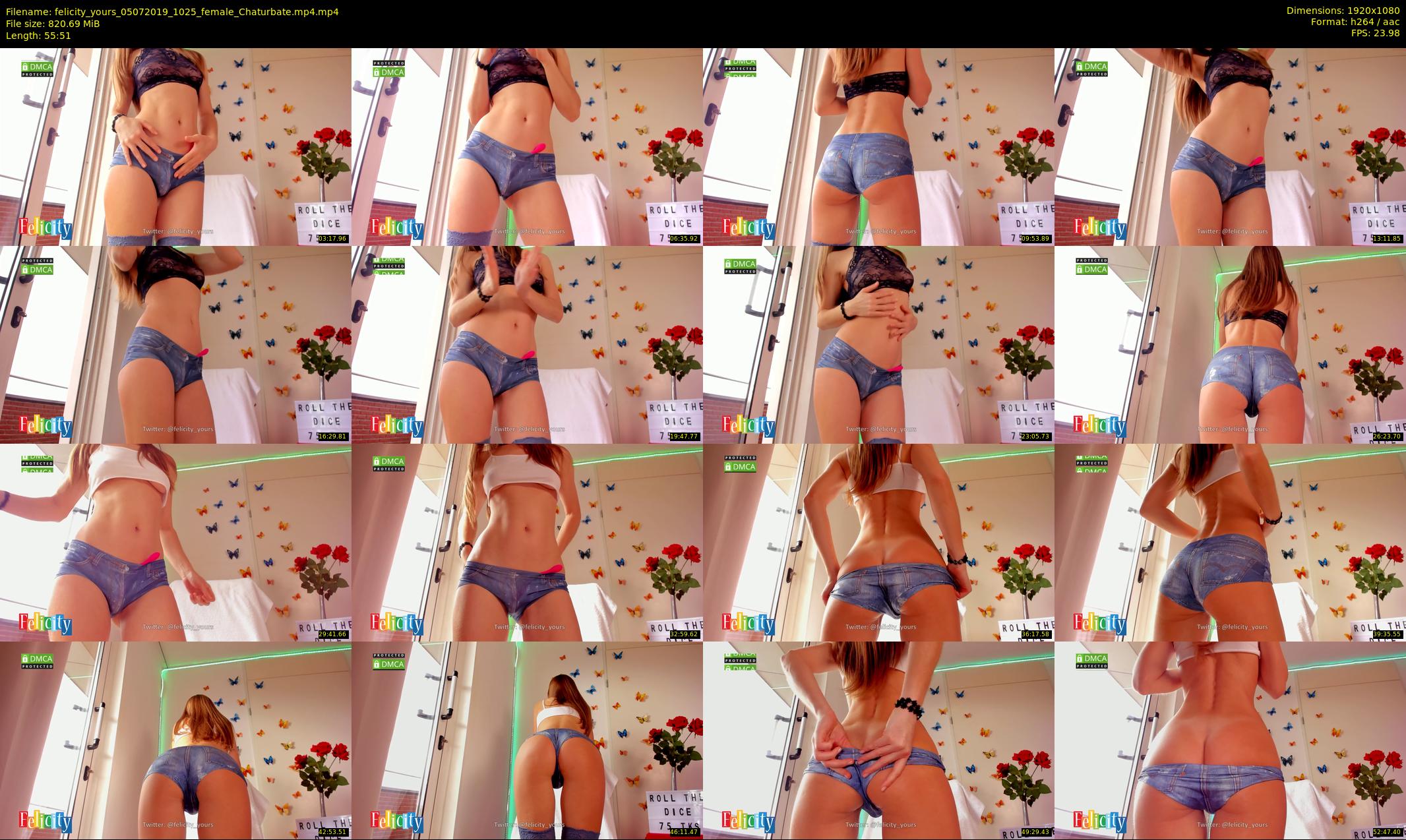 felicity_yours — 56 minute Chaturbate female cam show recording, 1080p, Jul 5, 2019