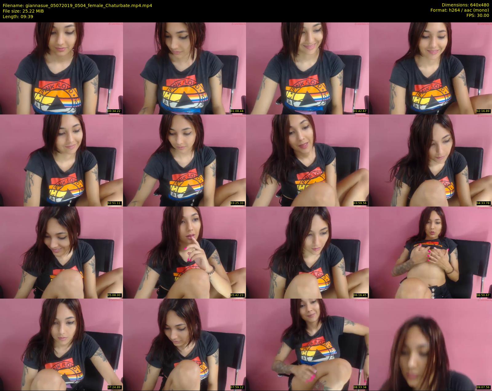 giannasue — 10 minute Chaturbate female cam show recording, 480p, Jul 5, 2019