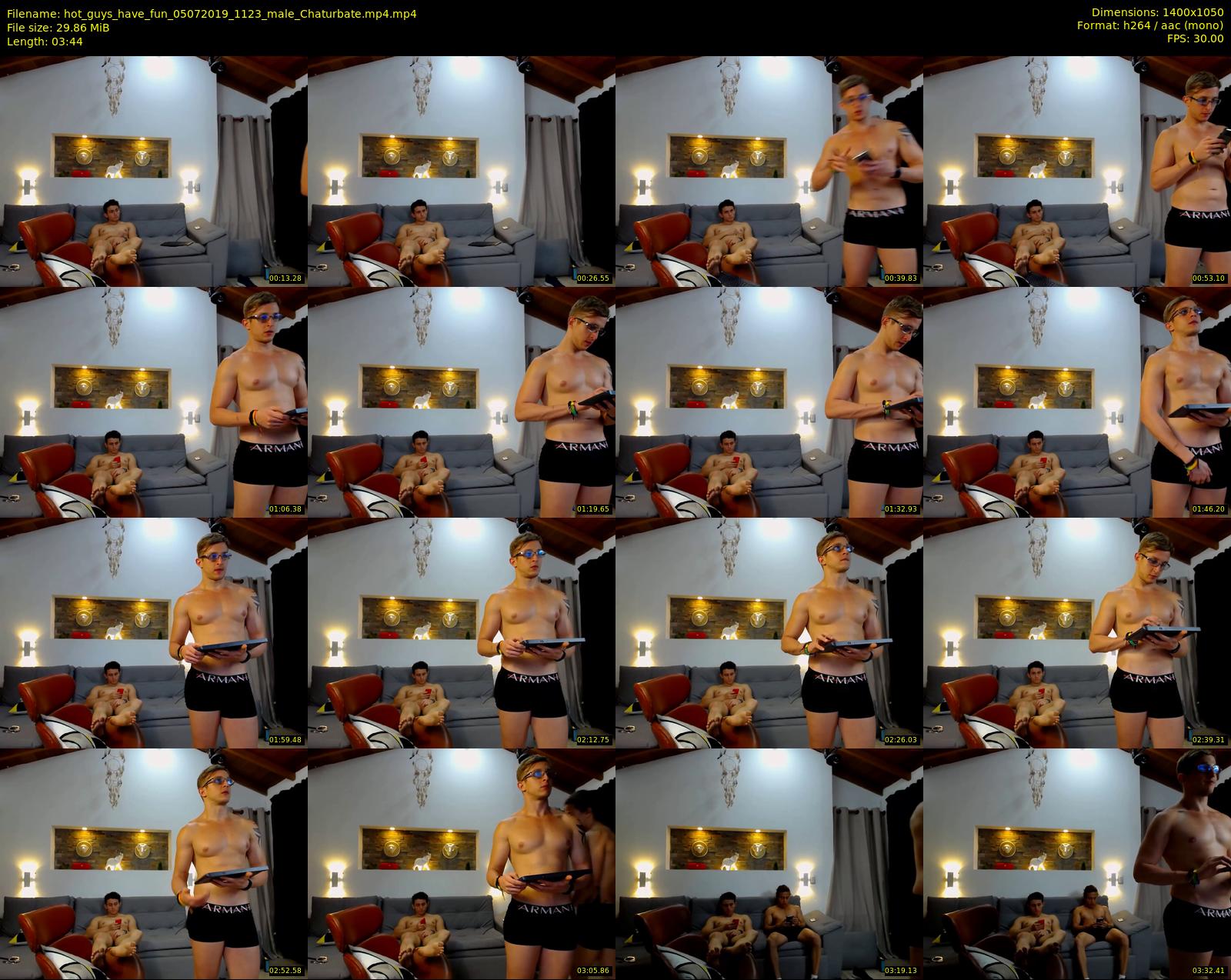 hot_guys_have_fun — 4 minute Chaturbate male cam show recording, 720p, Jul 5, 2019