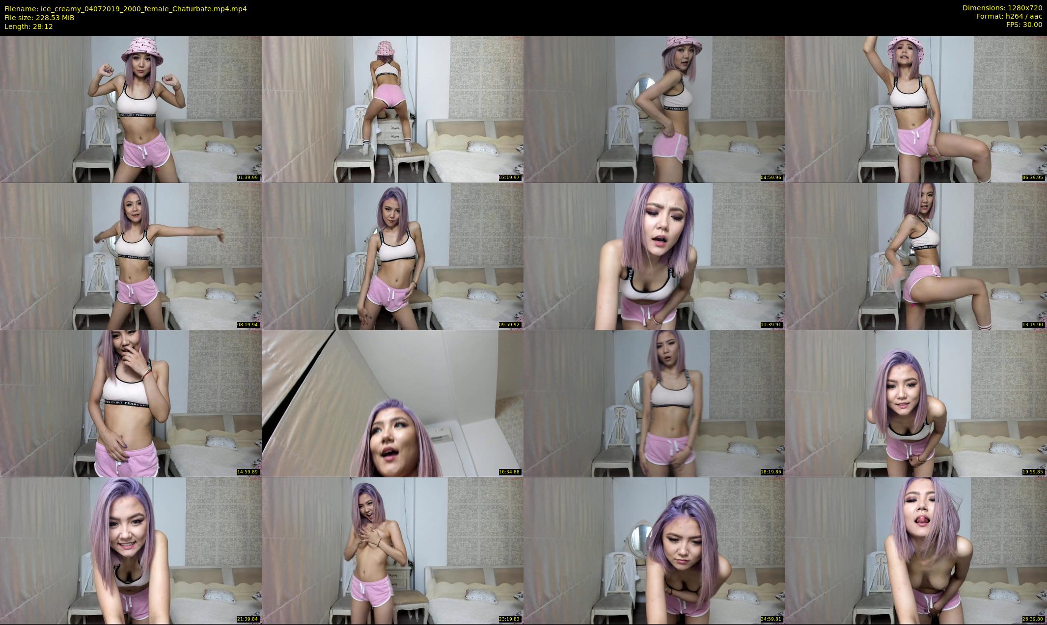 ice_creamy — 29 minute Chaturbate female cam show recording, 720p, Jul 4, 2019