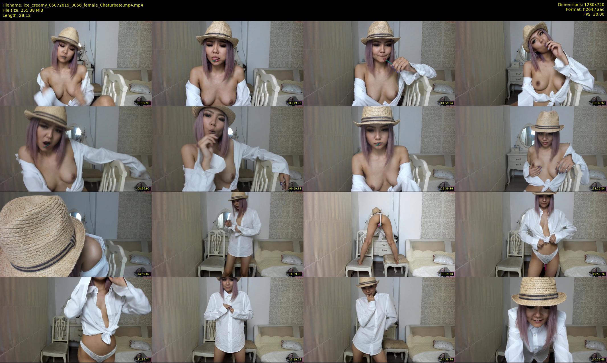 ice_creamy — 29 minute Chaturbate female cam show recording, 720p, Jul 5, 2019