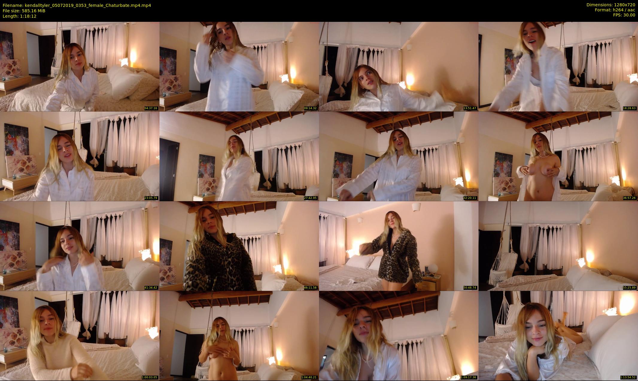 kendalltyler — 79 minute Chaturbate female cam show recording, 720p, Jul 5, 2019