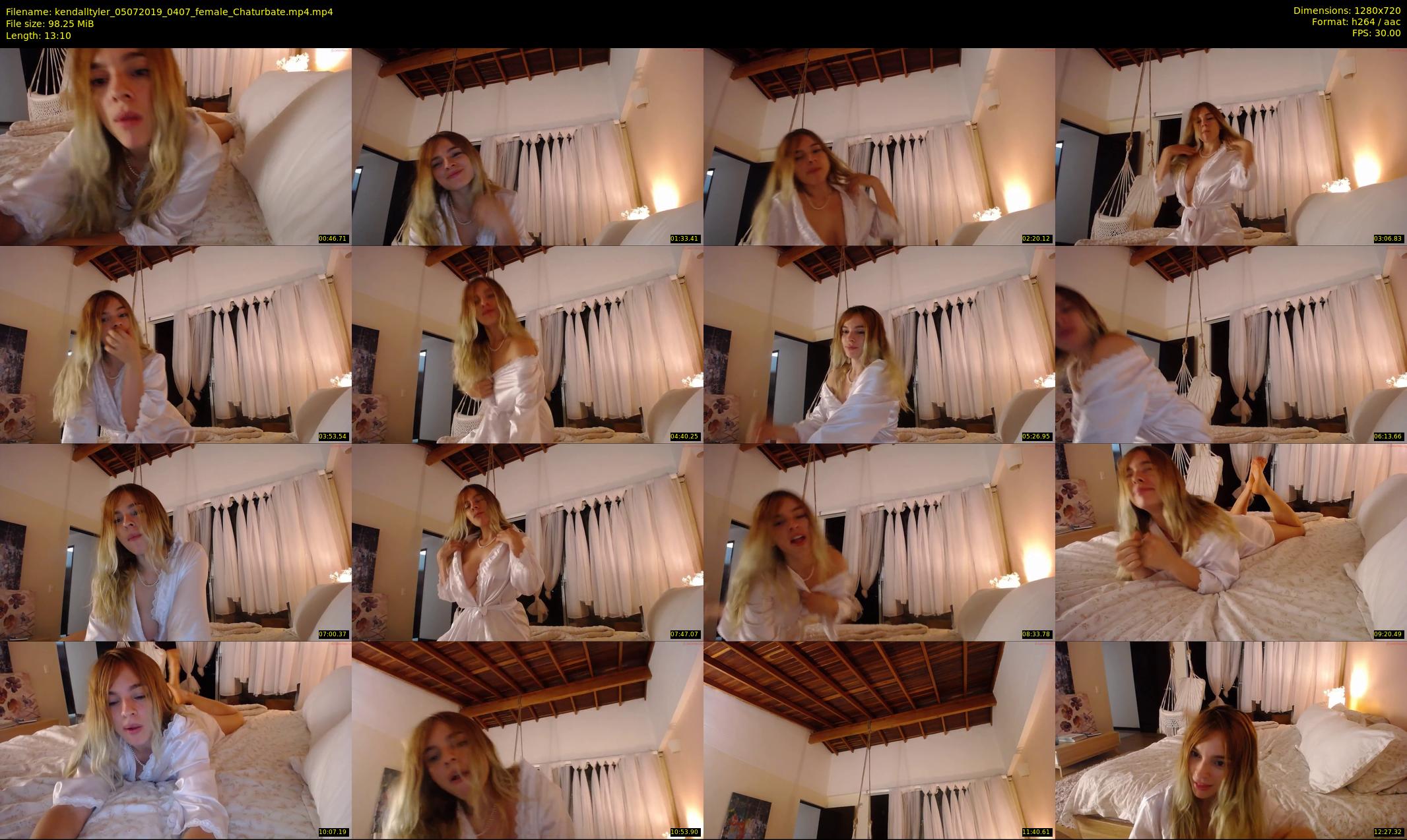 kendalltyler — 14 minute Chaturbate female cam show recording, 720p, Jul 5, 2019