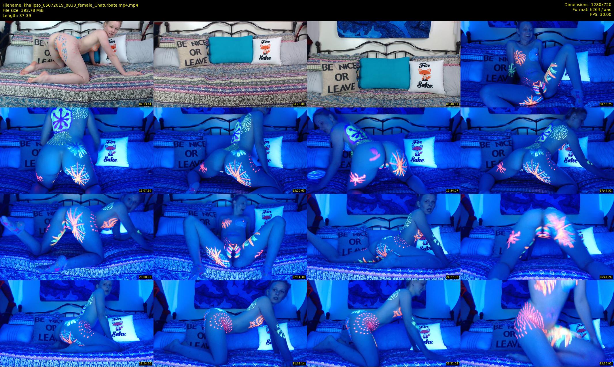 khalipso — 38 minute Chaturbate female cam show recording, 720p, Jul 5, 2019