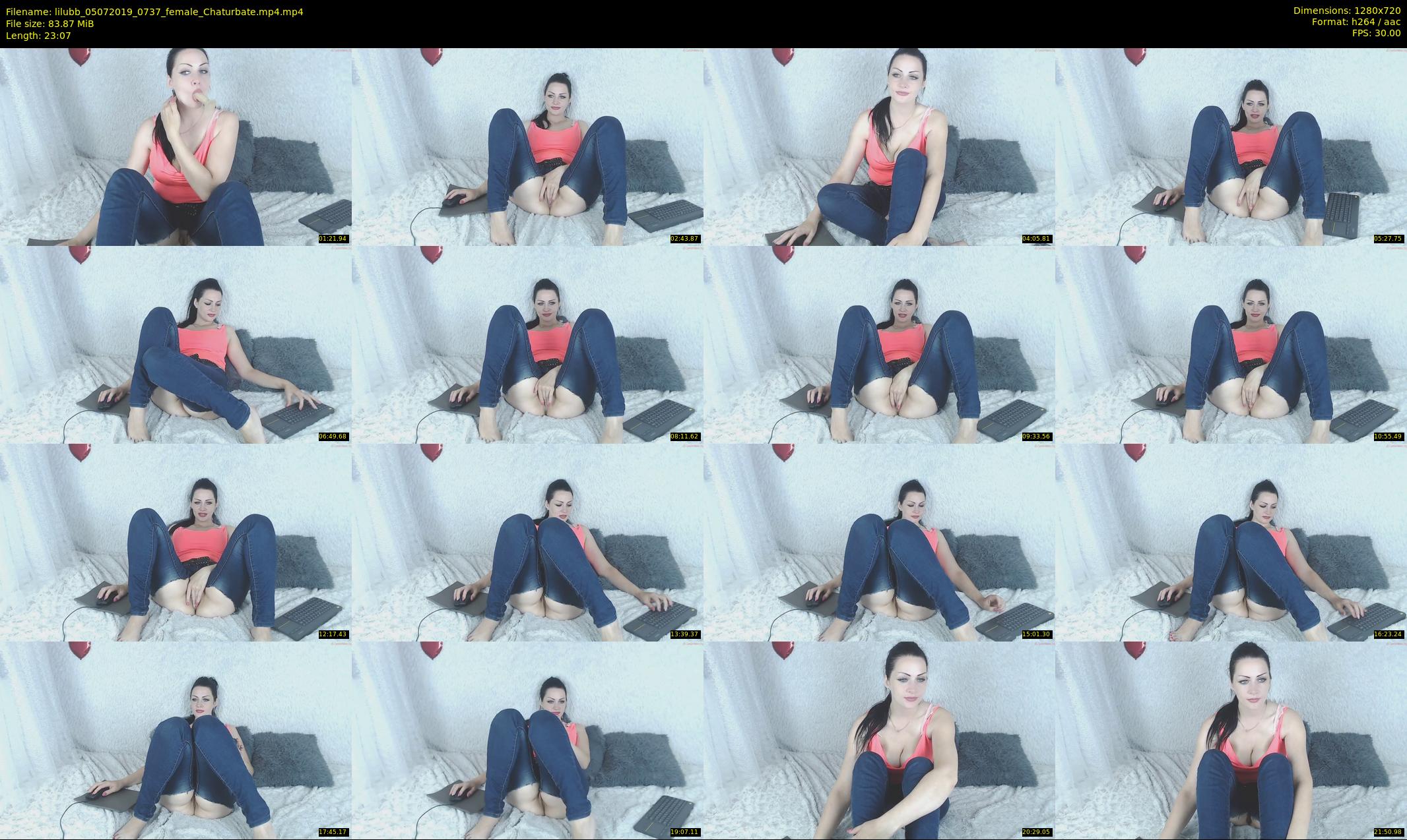 lilubb — 24 minute Chaturbate female cam show recording, 720p, Jul 5, 2019