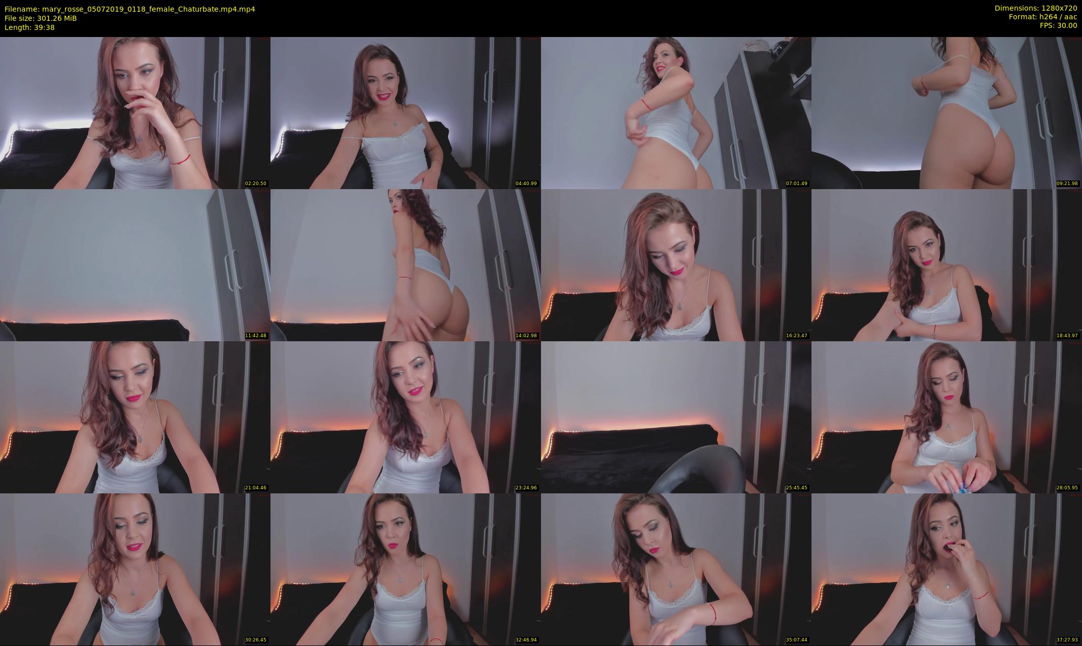 mary_rosse — 40 minute Chaturbate couple cam show recording, 720p, Jul 5, 2019