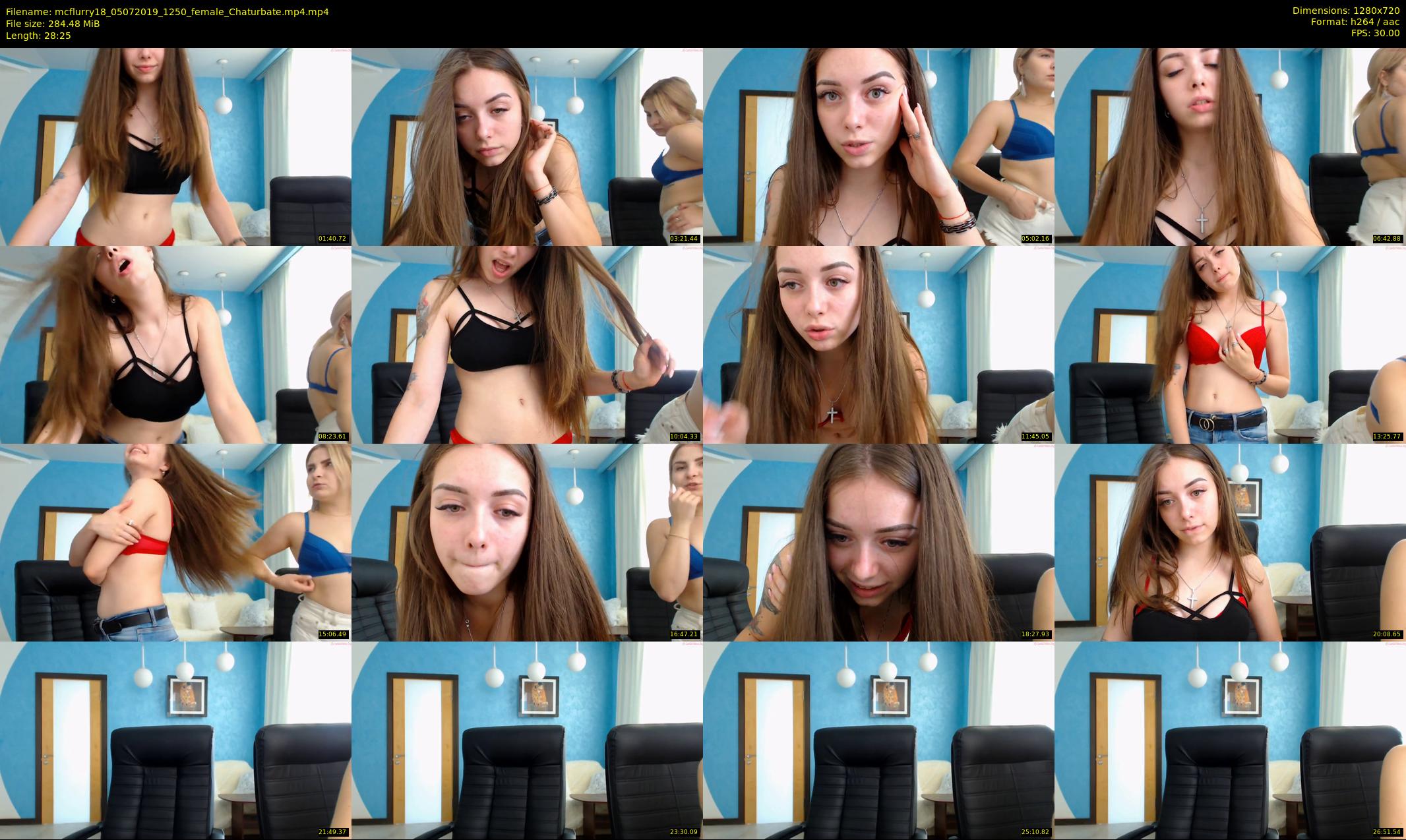 mcflurry18 — 29 minute Chaturbate female cam show recording, 720p, Jul 5, 2019