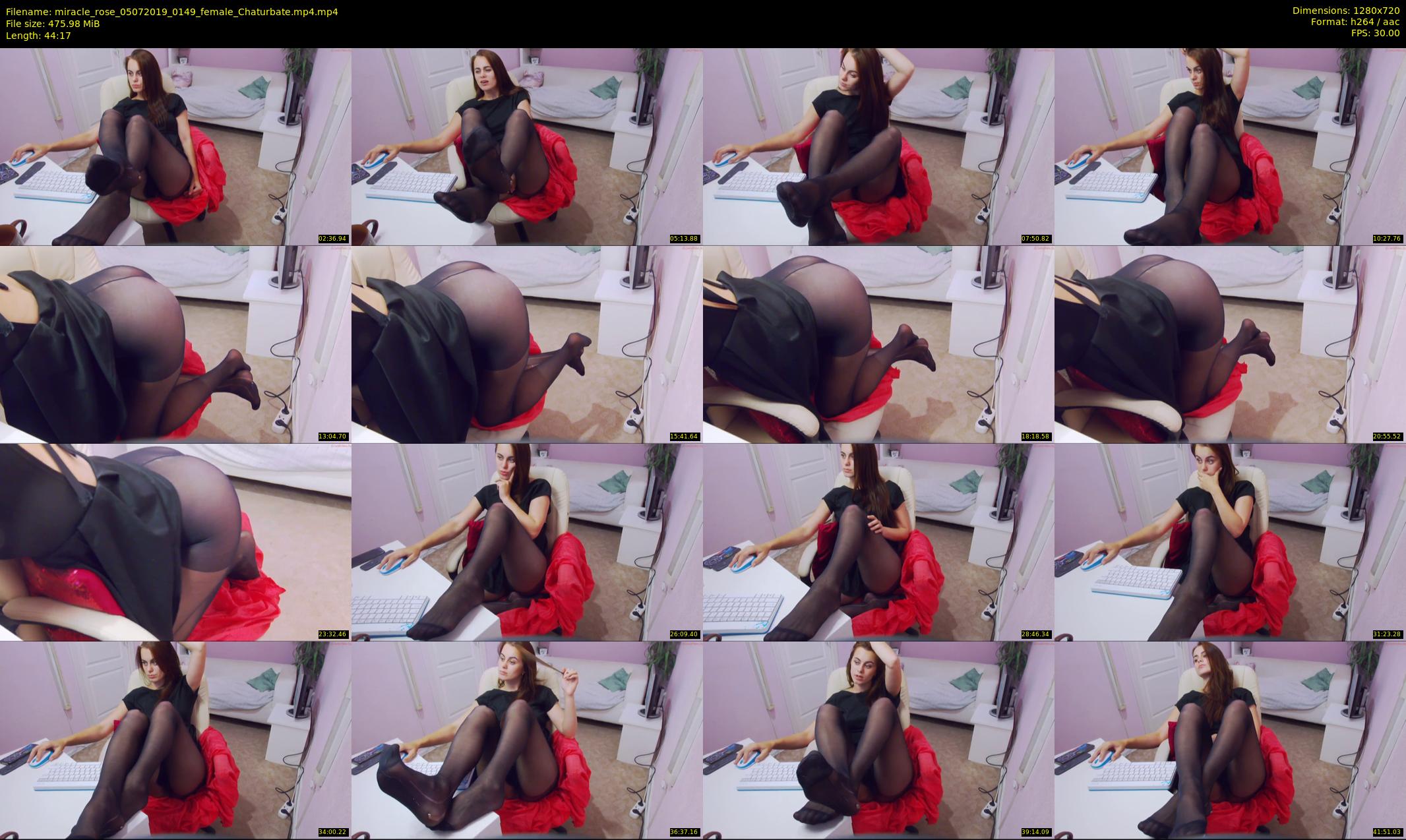 miracle_rose — 45 minute Chaturbate female cam show recording, 720p, Jul 5, 2019