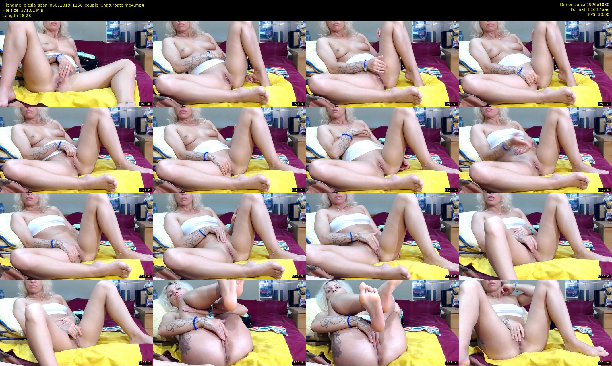 olesia_sean — 29 minute Chaturbate couple cam show recording, 1080p, Jul 5, 2019