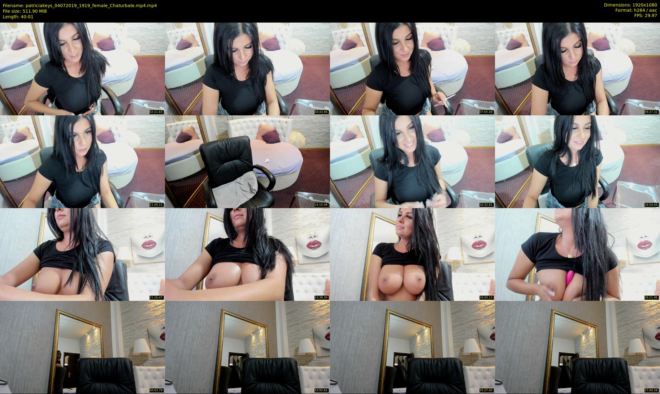 patriciakeys — 41 minute Chaturbate female cam show recording, 1080p, Jul 4, 2019