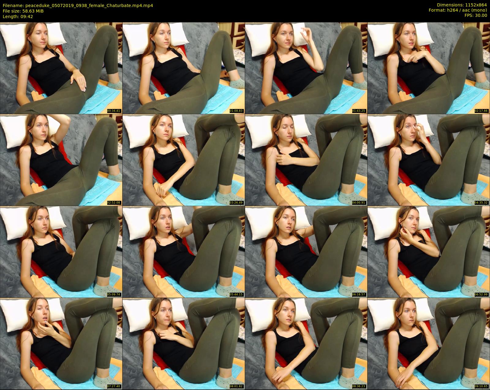 peaceduke — 10 minute Chaturbate female cam show recording, 720p, Jul 5, 2019