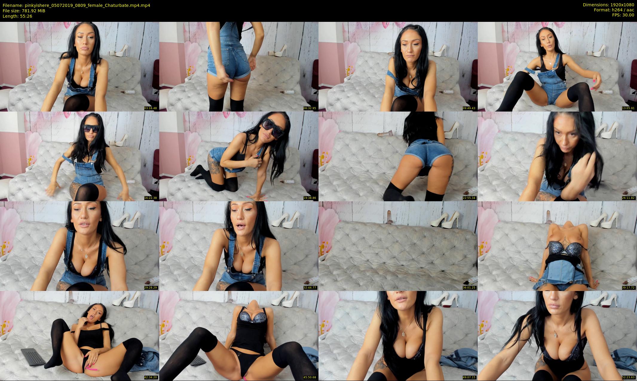 pinkyishere — 56 minute Chaturbate female cam show recording, 1080p, Jul 5, 2019