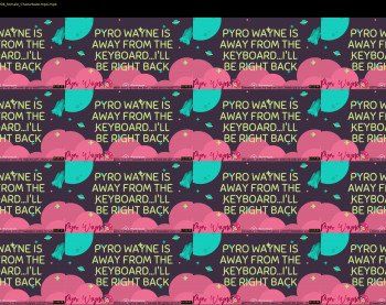 pyrowayne — 30 minute Chaturbate female cam show recording, 720p, Jul 5, 2019