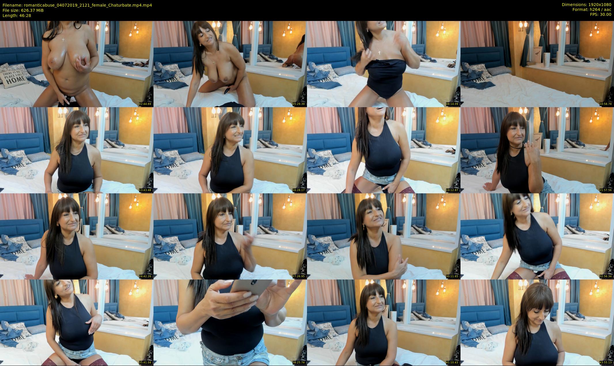 romanticabuse — 47 minute Chaturbate female cam show recording, 1080p, Jul 4, 2019