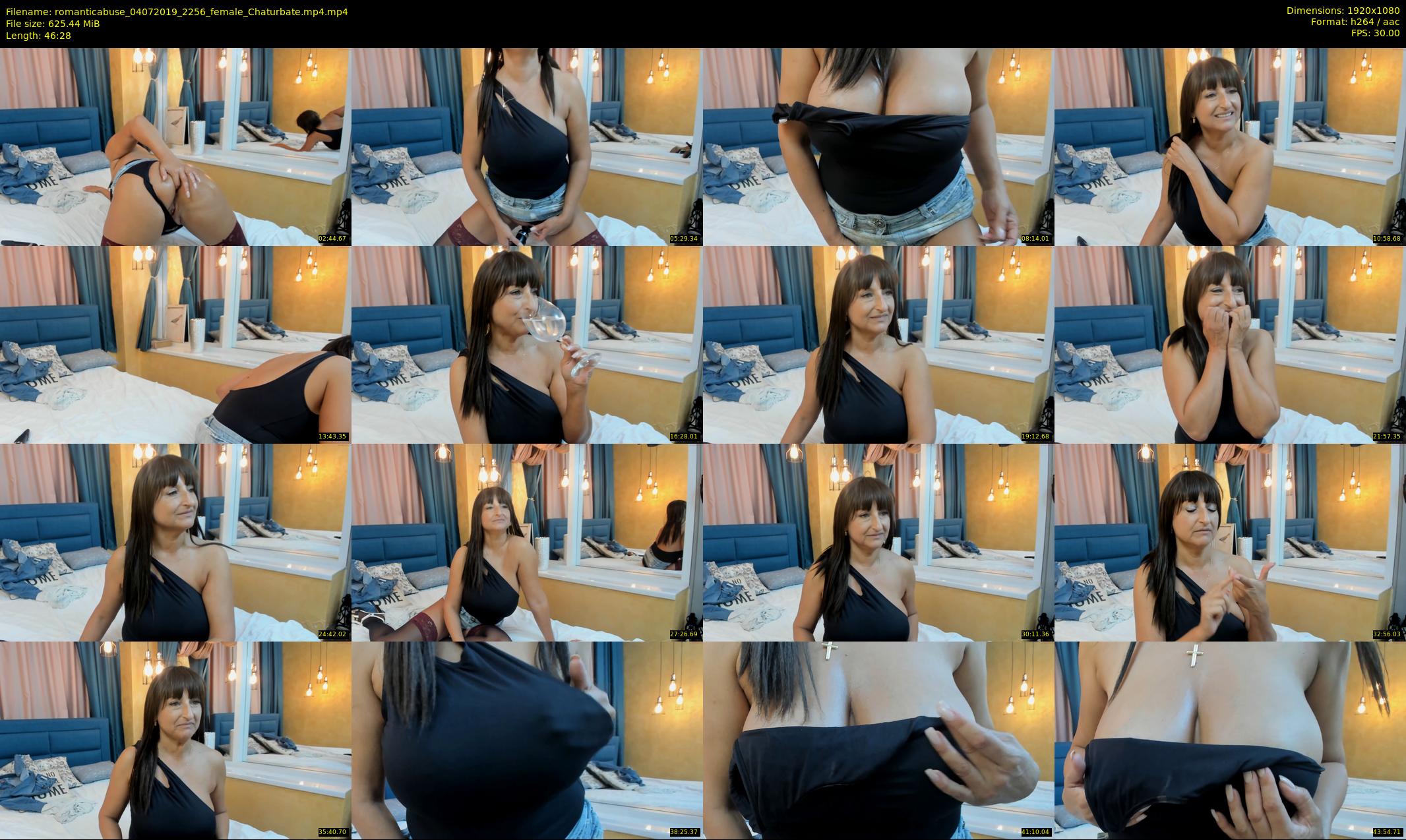 romanticabuse — 47 minute Chaturbate female cam show recording, 1080p, Jul 4, 2019