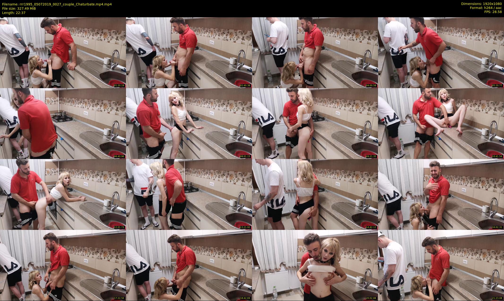 rrr1995 — 23 minute Chaturbate couple cam show recording, 1080p, Jul 5, 2019