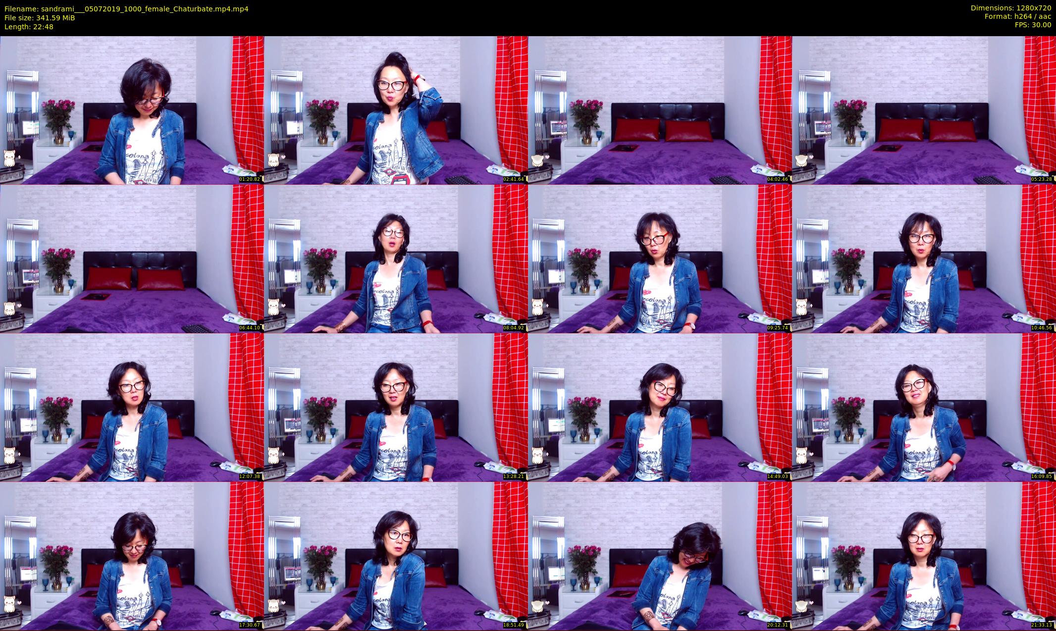 sandrami__ — 23 minute Chaturbate female cam show recording, 720p, Jul 5, 2019