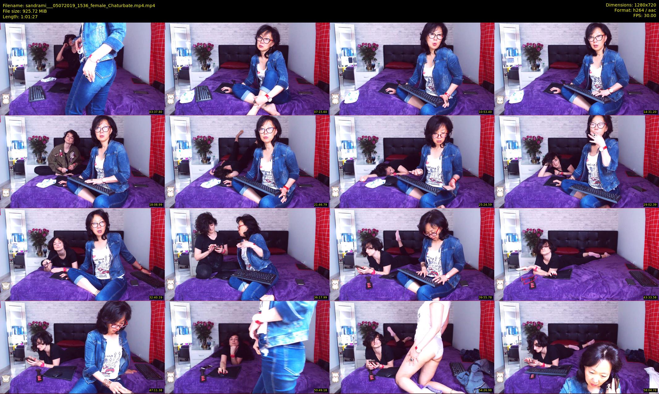 sandrami__ — 62 minute Chaturbate female cam show recording, 720p, Jul 5, 2019