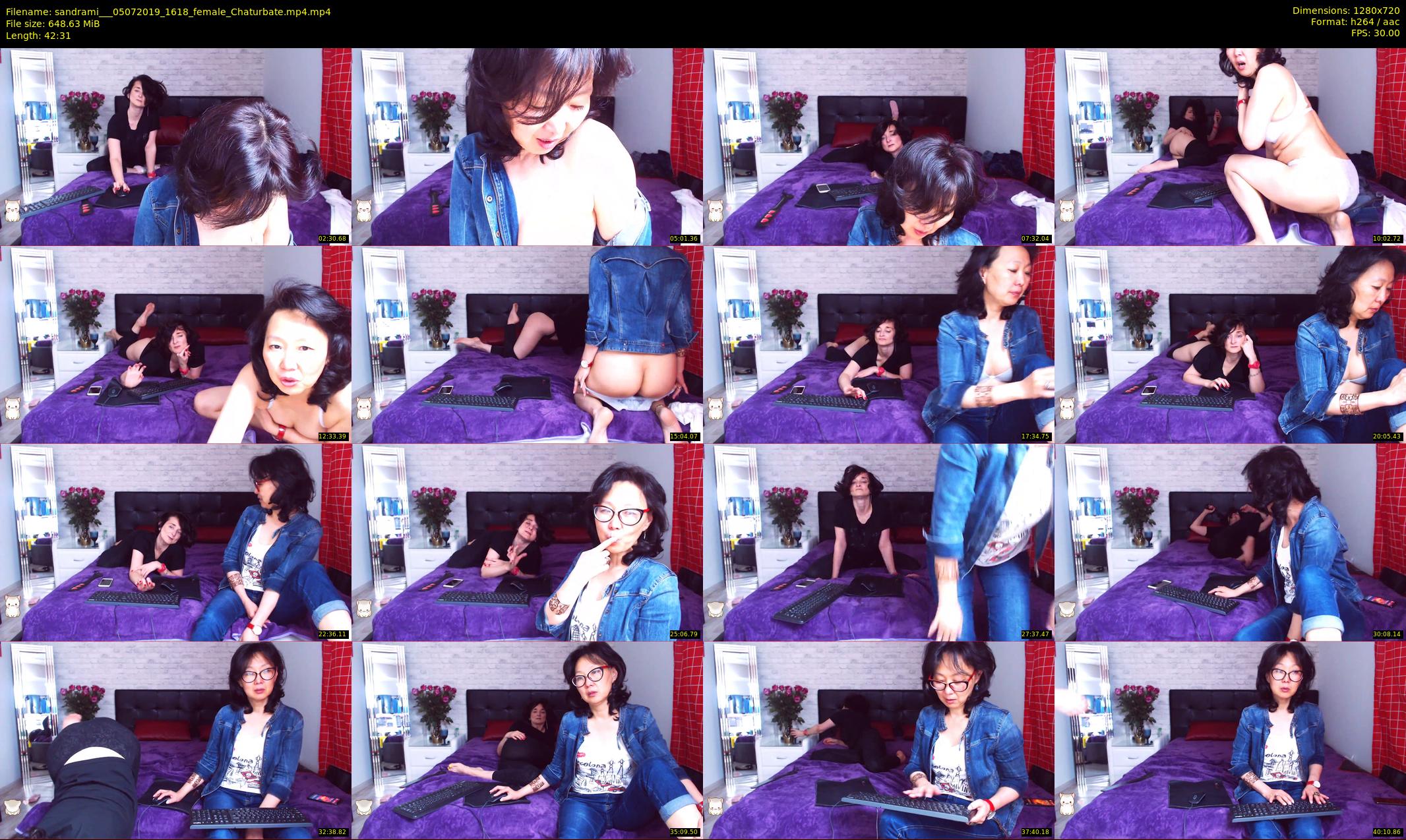sandrami__ — 43 minute Chaturbate female cam show recording, 720p, Jul 5, 2019