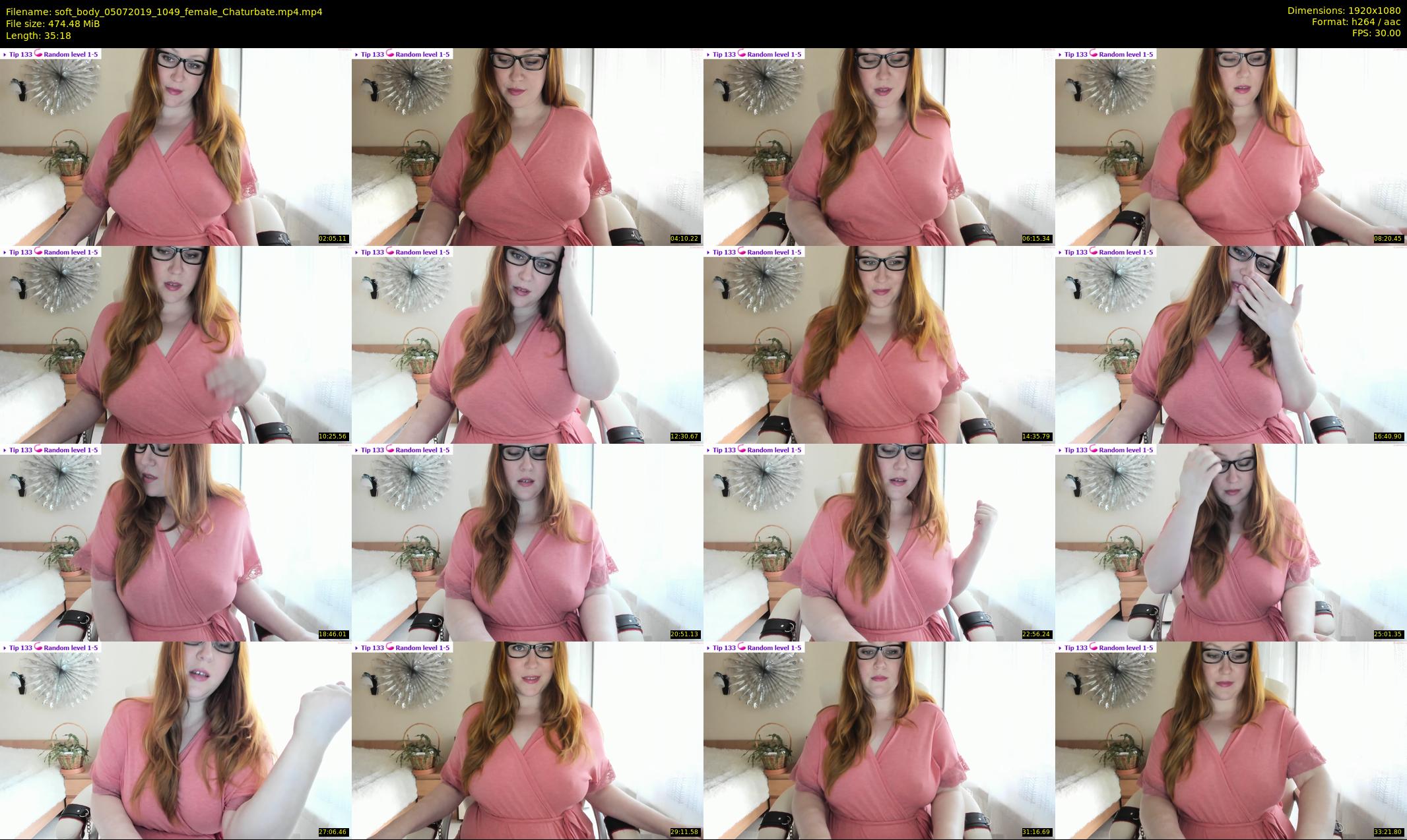 soft_body — 36 minute Chaturbate female cam show recording, 1080p, Jul 5, 2019