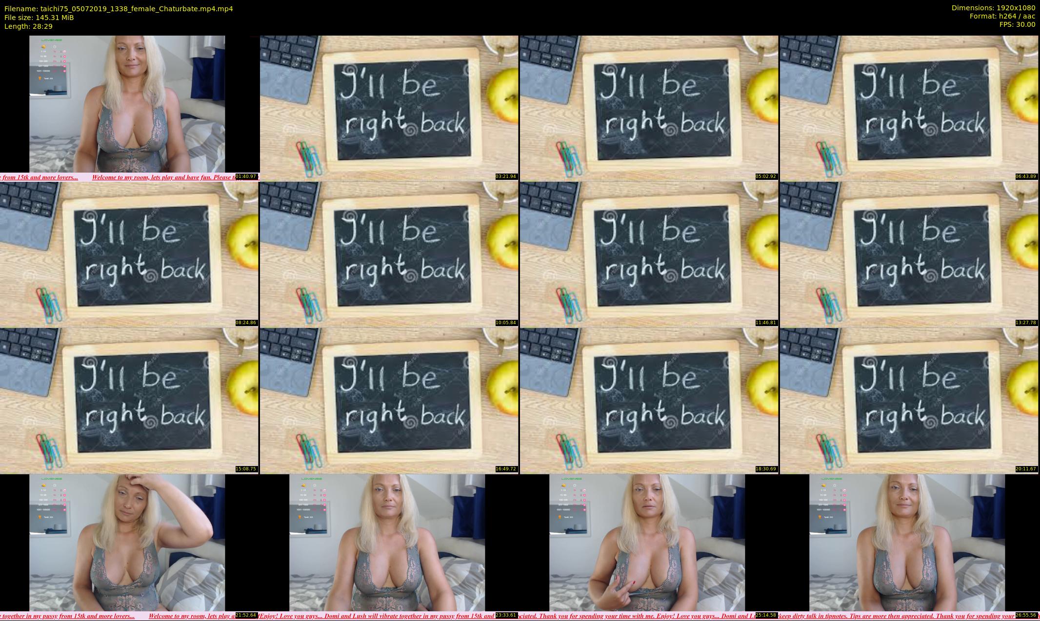 taichi75 — 29 minute Chaturbate female cam show recording, 1080p, Jul 5, 2019