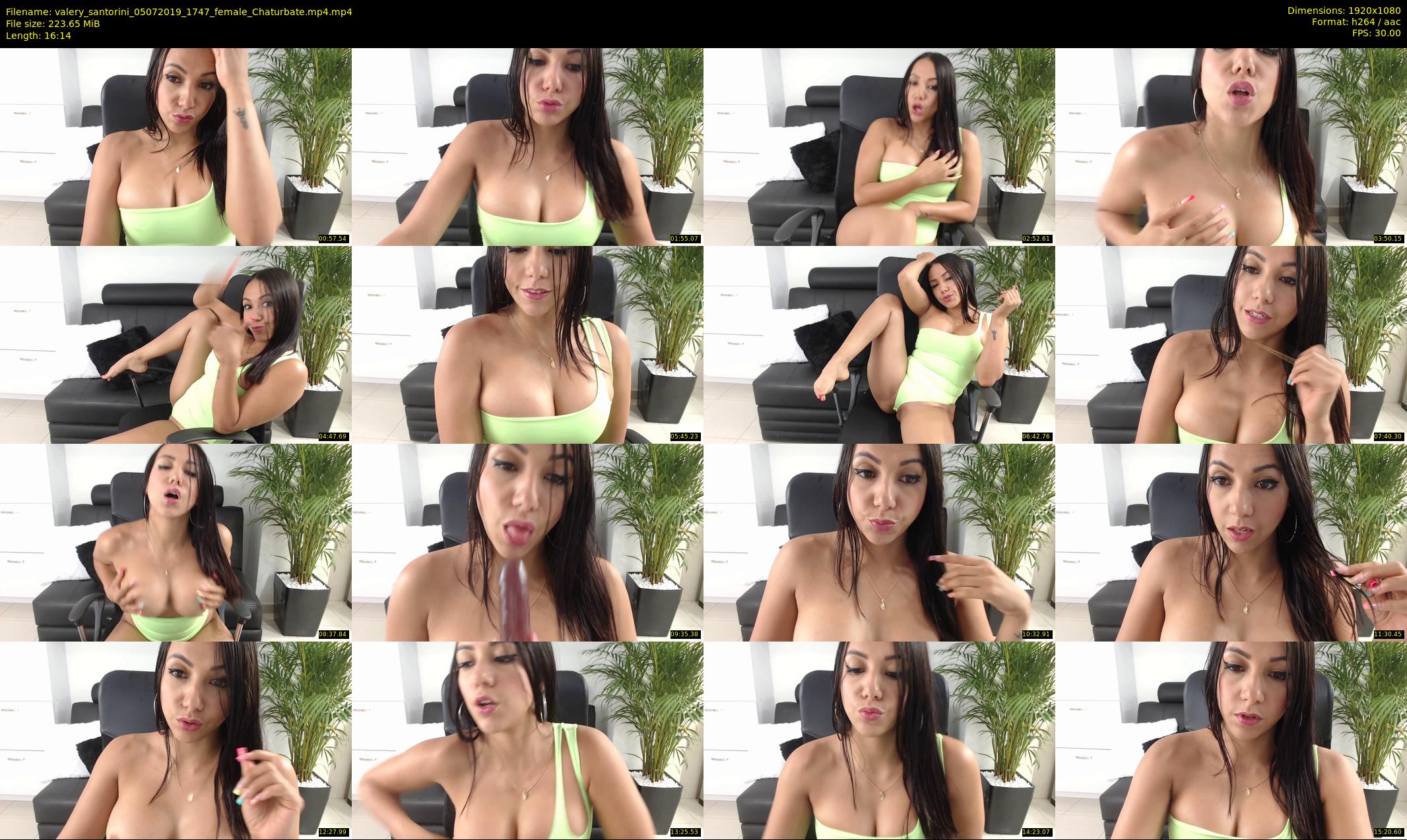 valery_santorini — 17 minute Chaturbate female cam show recording, 1080p, Jul 5, 2019