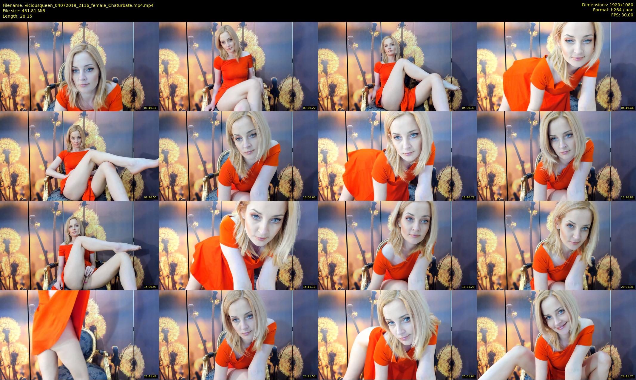 viciousqueen — 29 minute Chaturbate female cam show recording, 1080p, Jul 4, 2019