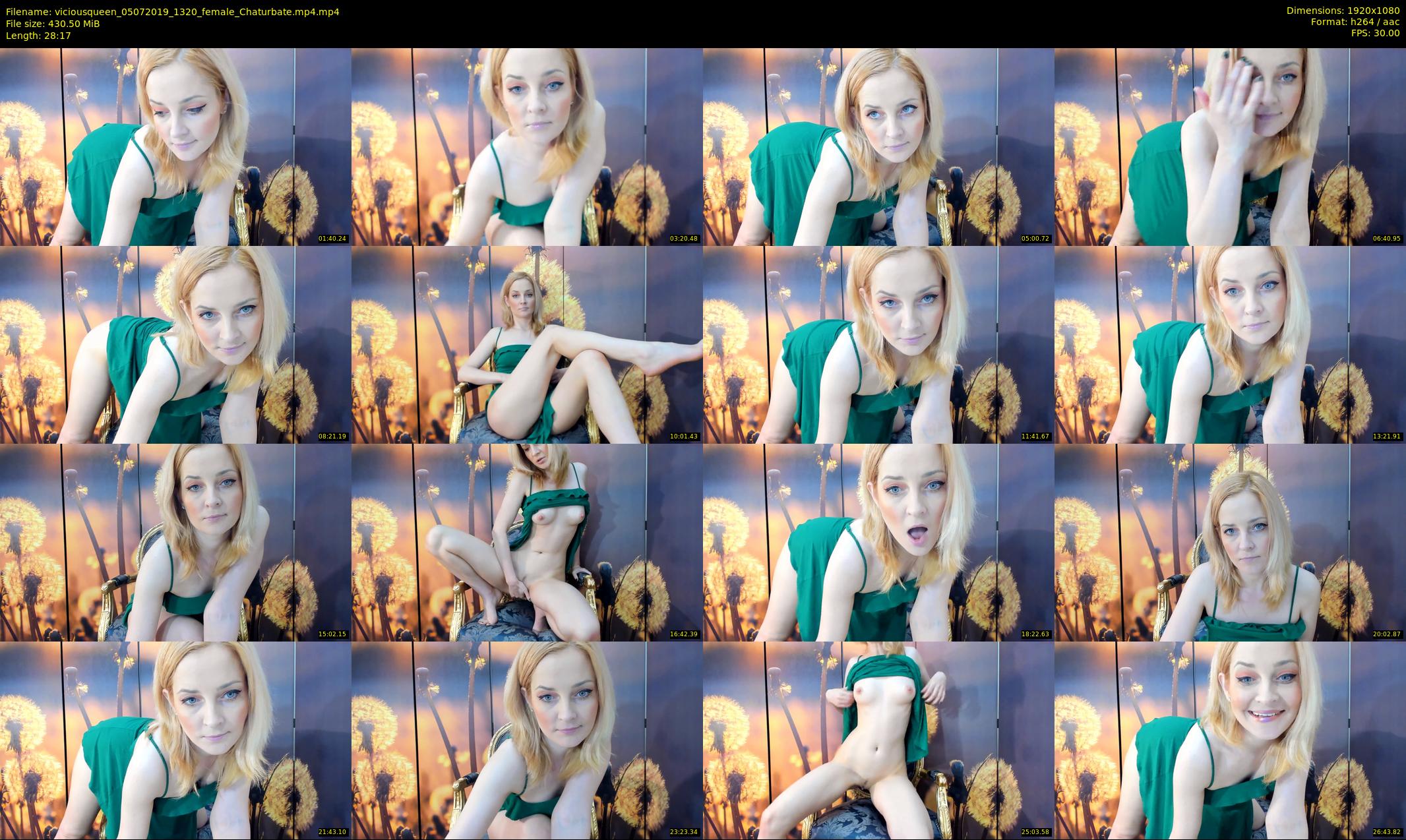 viciousqueen — 29 minute Chaturbate female cam show recording, 1080p, Jul 5, 2019