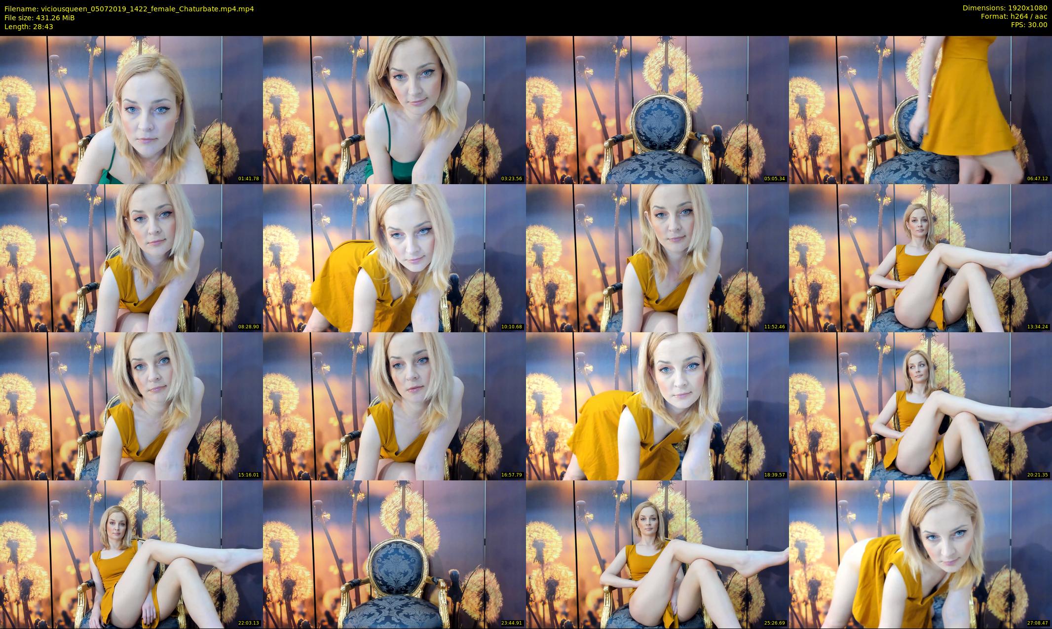 viciousqueen — 29 minute Chaturbate female cam show recording, 1080p, Jul 5, 2019
