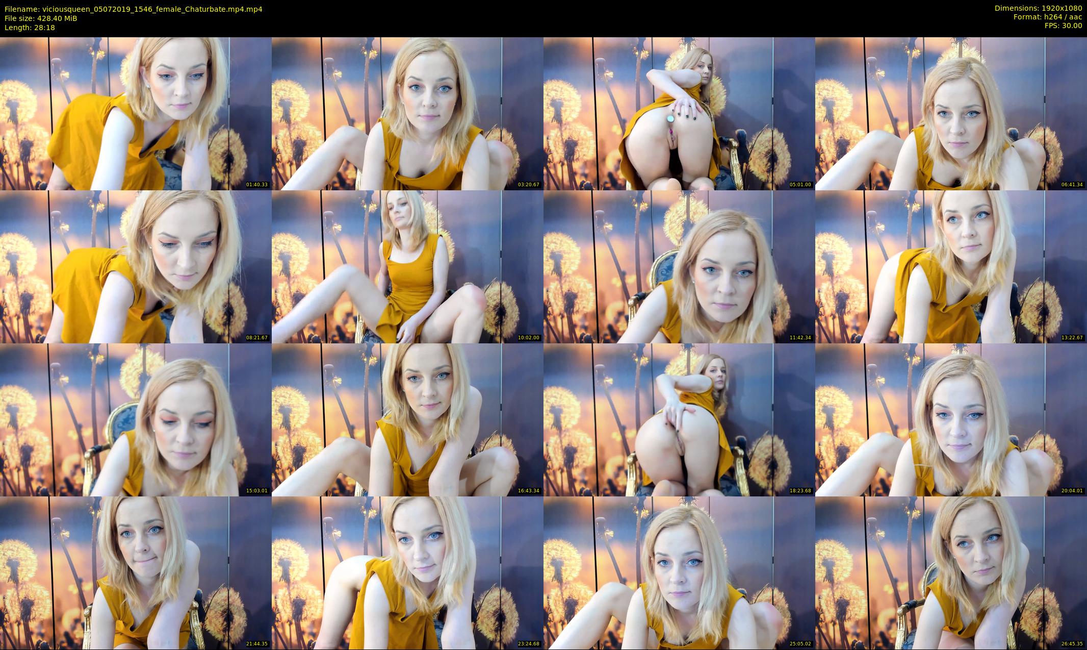 viciousqueen — 29 minute Chaturbate female cam show recording, 1080p, Jul 5, 2019