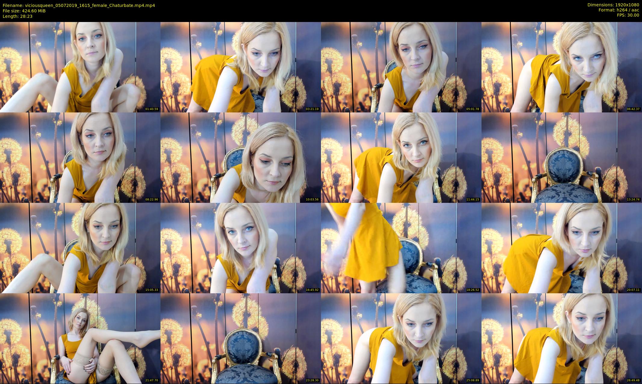 viciousqueen — 29 minute Chaturbate female cam show recording, 1080p, Jul 5, 2019