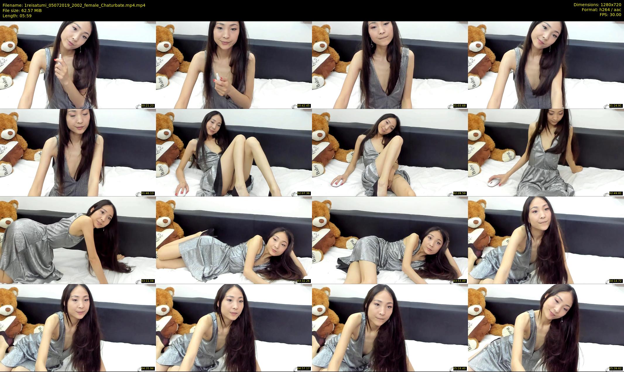 1reisatumi — 6 minute Chaturbate female cam show recording, 720p, Jul 5, 2019